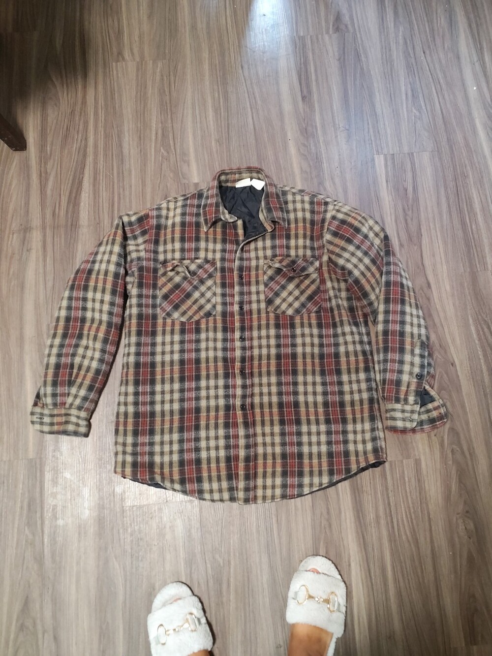 Field & Stream Plaid Shirt Jacket